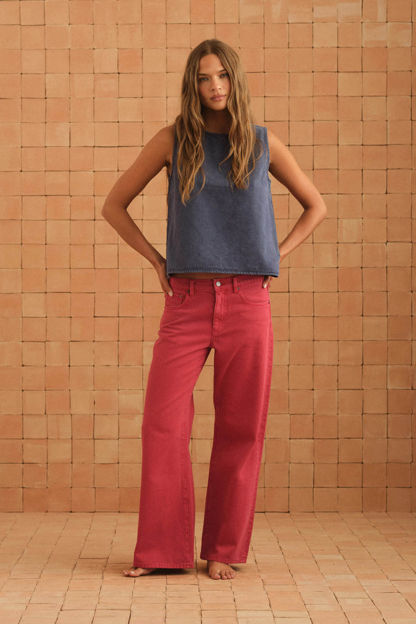 Bobbie Jeans In Poppy Denim