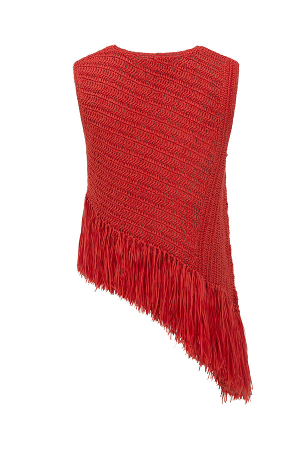 Sisi Top In Rosso