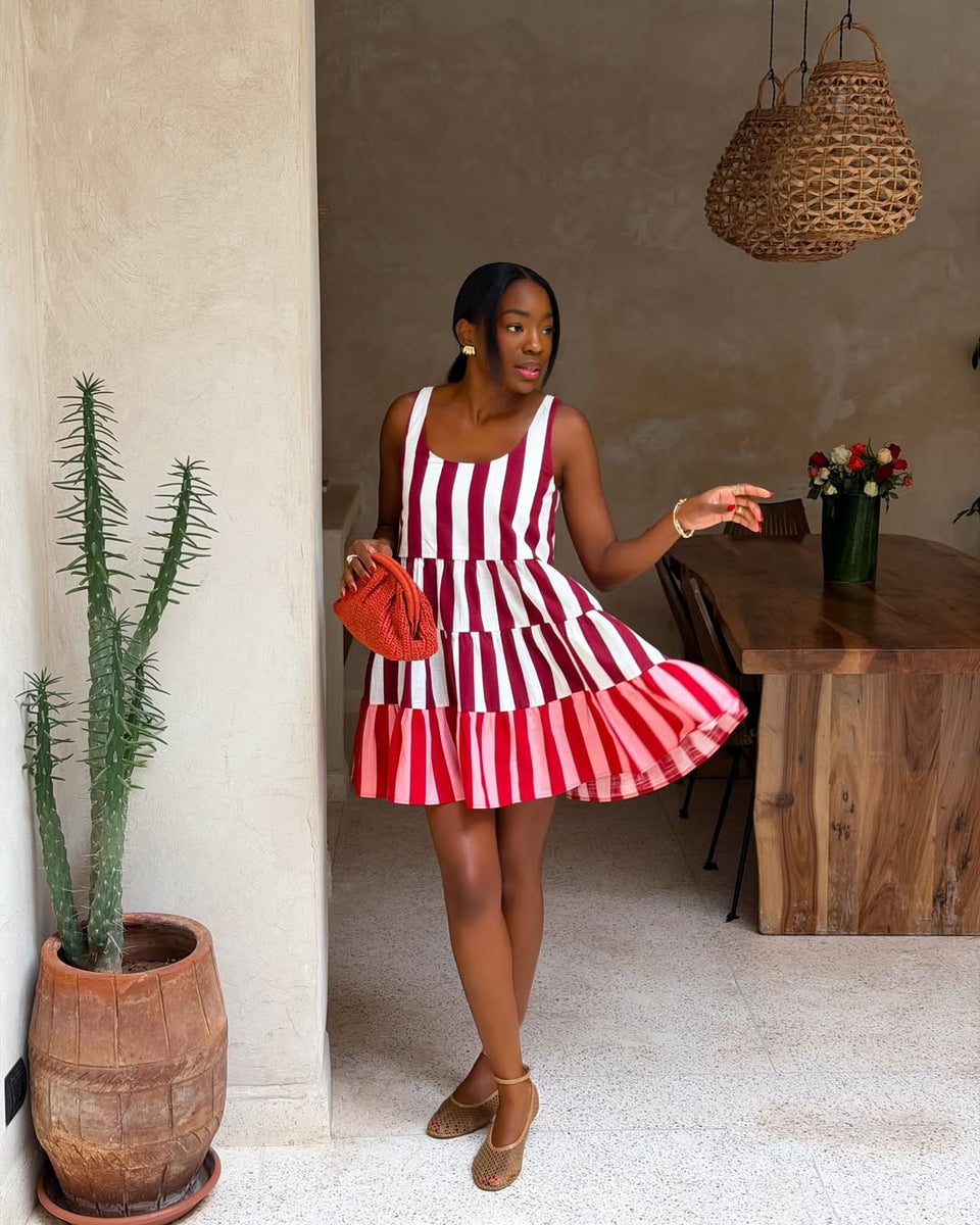 Winifred Mini Dress In Syros Mister Zimi Winifred Mini Dress In Syros Mister Zimi