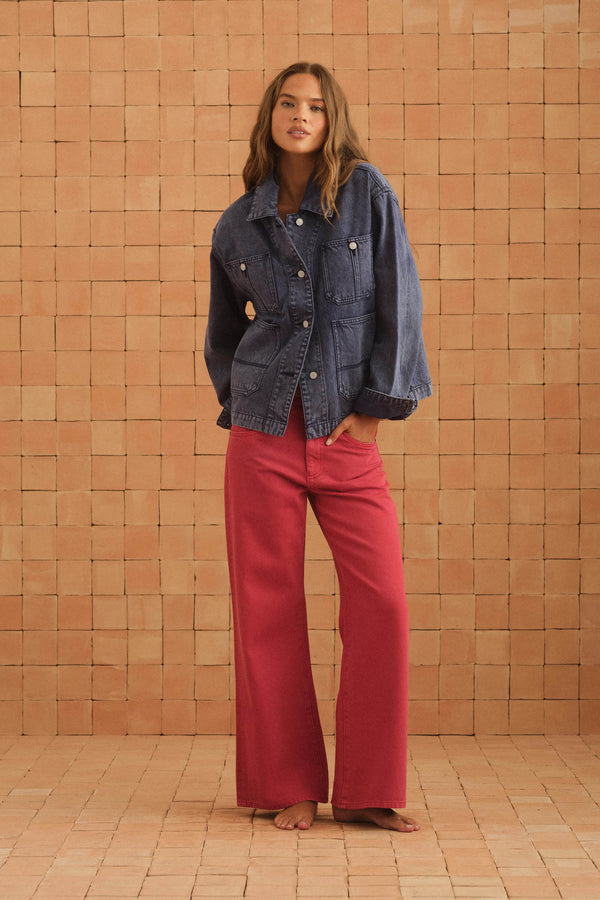 Suni Jacket In Indigo Denim