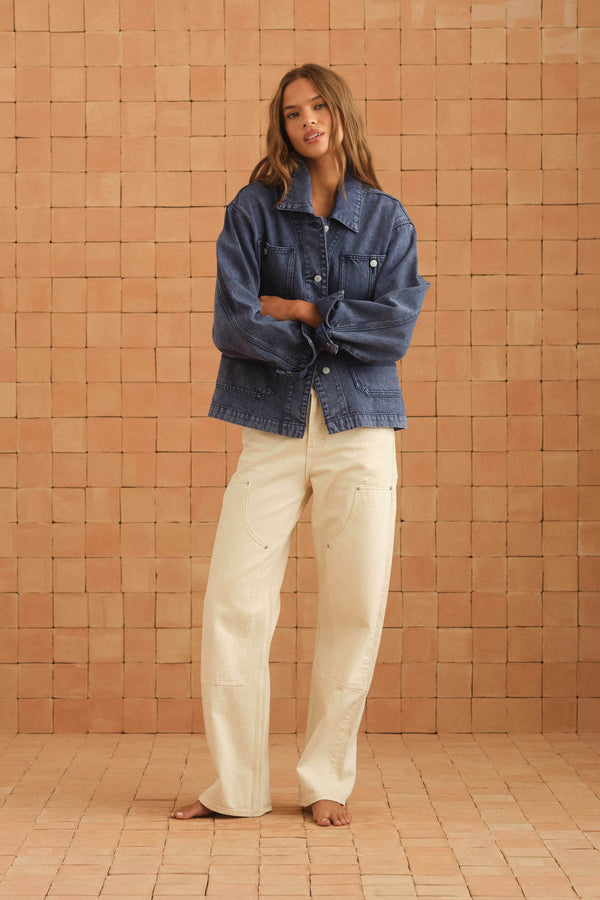 Suni Jacket In Indigo Denim