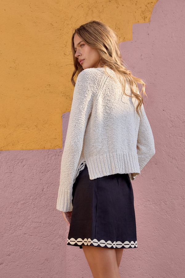 Tully Knit In Macadamia