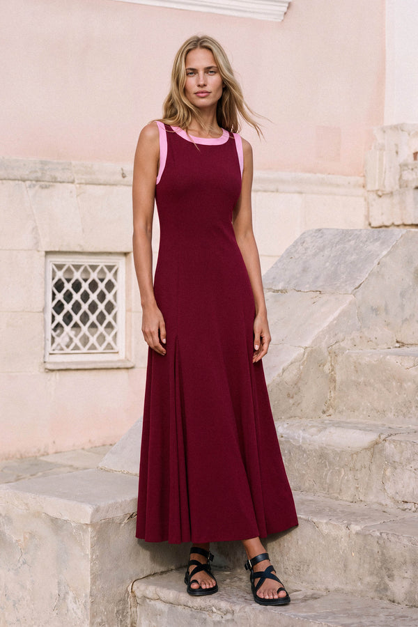Vera Dress In Roja