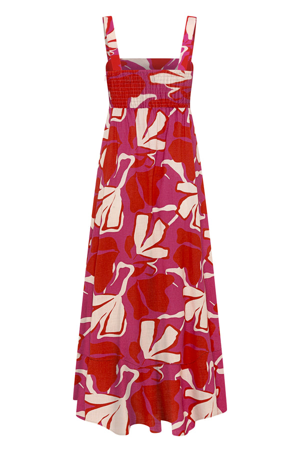 Villy Dress In Berry Lotus