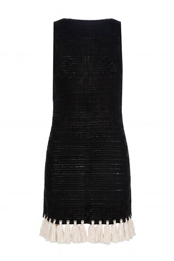 Vinnie Mini Dress In Black
