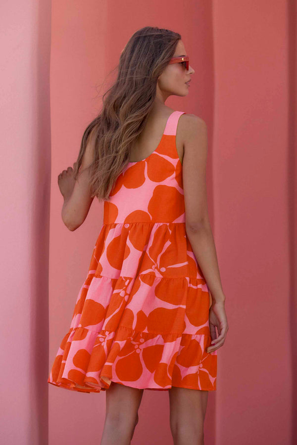 Winifred Tall Dress In Hydra