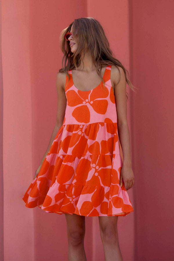 Winifred Tall Dress In Hydra