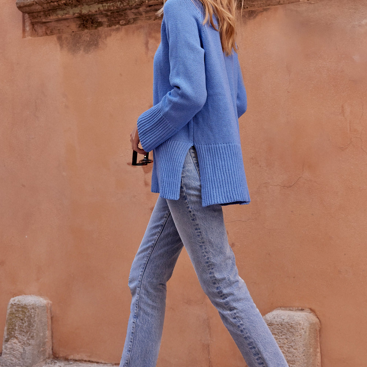 Ember Jumper In Cornflower Mister Zimi