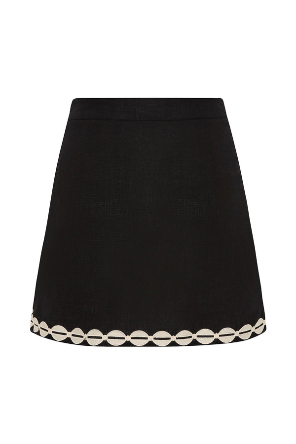 Ziggy Skirt In Onyx