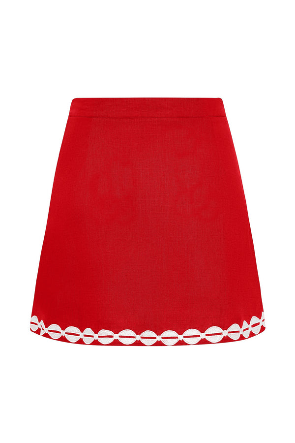 Ziggy Skirt In Poppy Seed