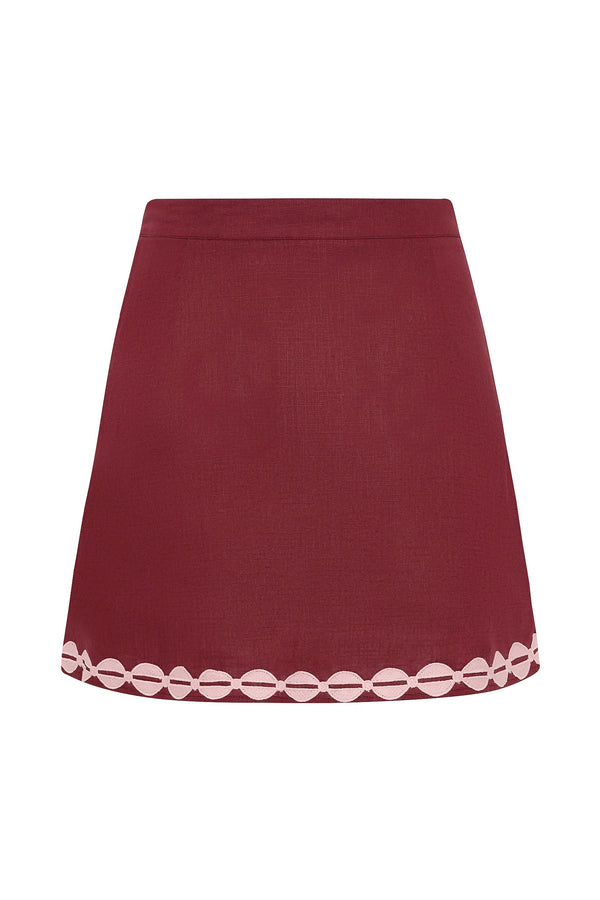 Ziggy Skirt In Tobacco