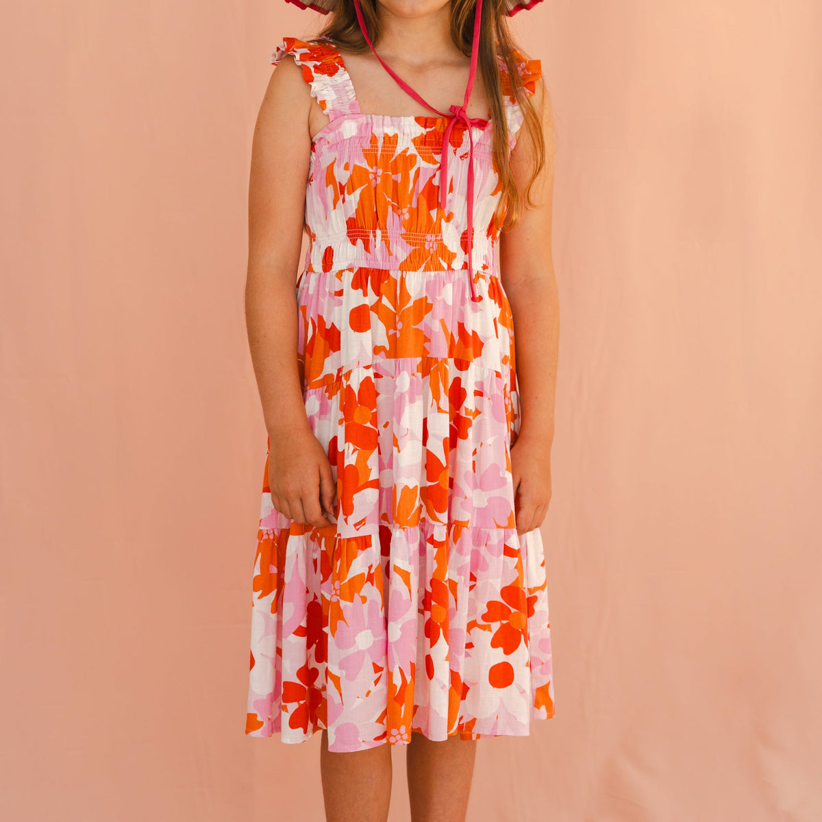 Ally Dress In Sunset Daisy Mister Zimi