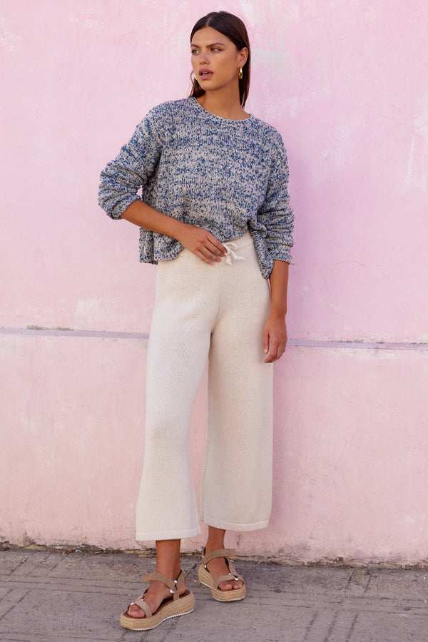 May Knit Pants In Natural