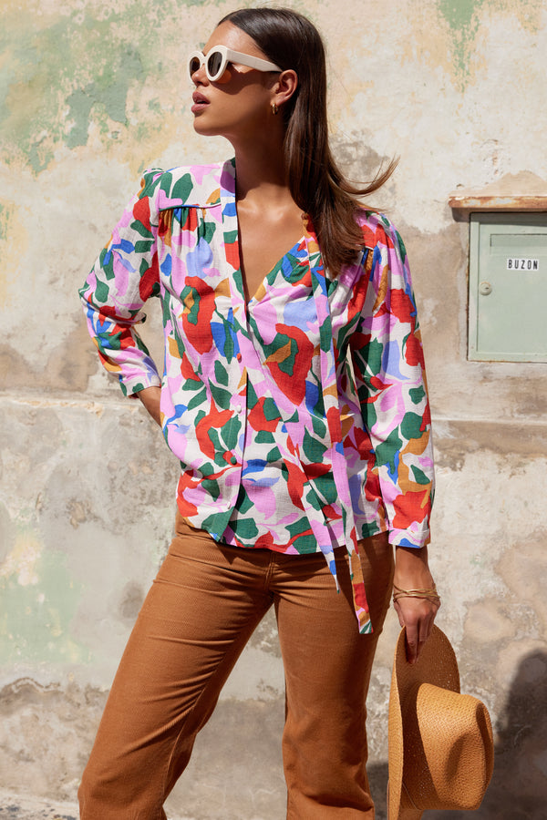 Isabella Blouse In Sakura