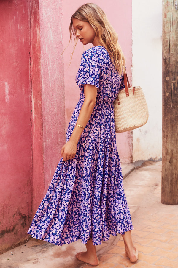 Carmella Dress In Violeta