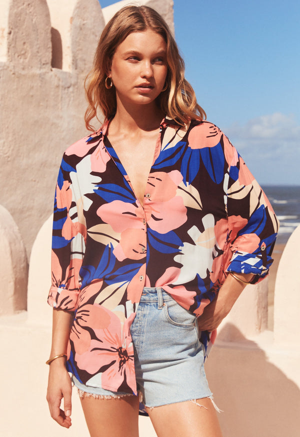 Beach Shirt In Zahra
