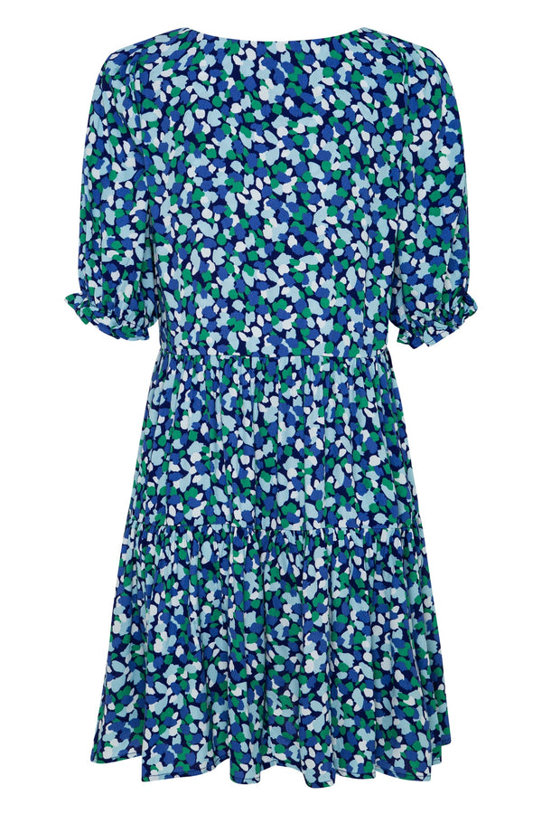 Luna Mini Dress In Azul