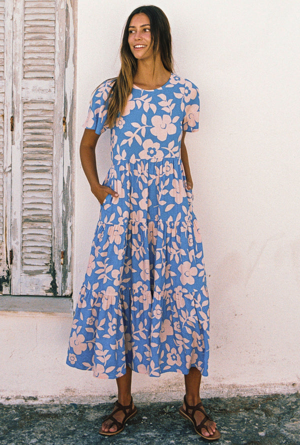 Marloes Midi Dress In Gardenia