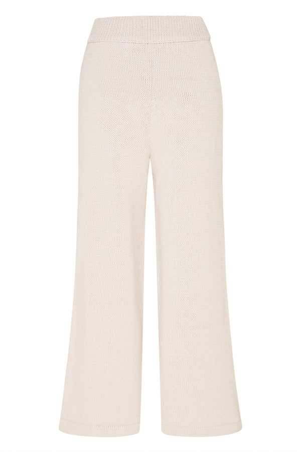 May Knit Pants In Natural