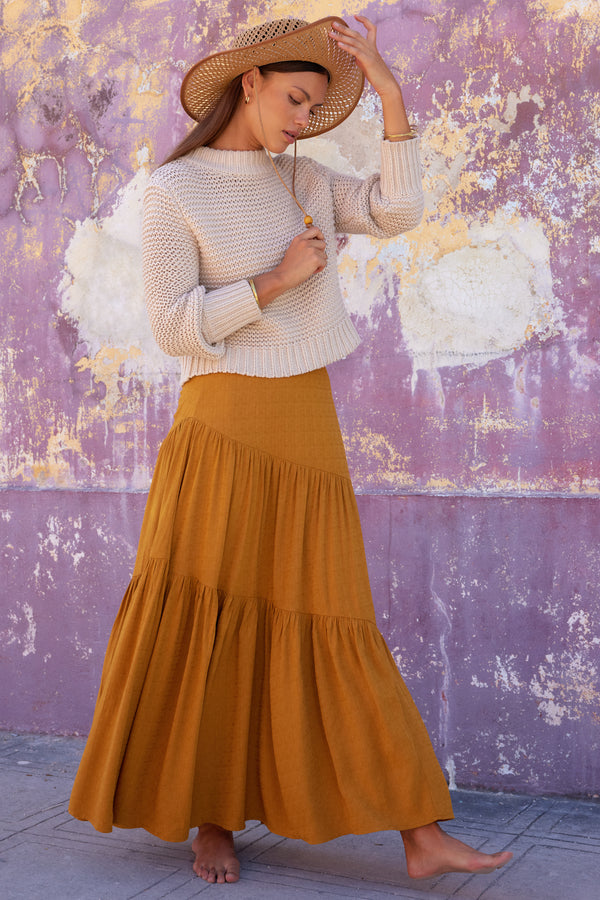 Skylar Skirt In Turmeric