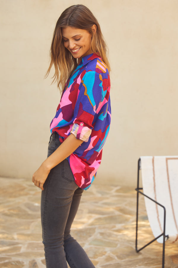 Phoebe Shirt In Magnolia