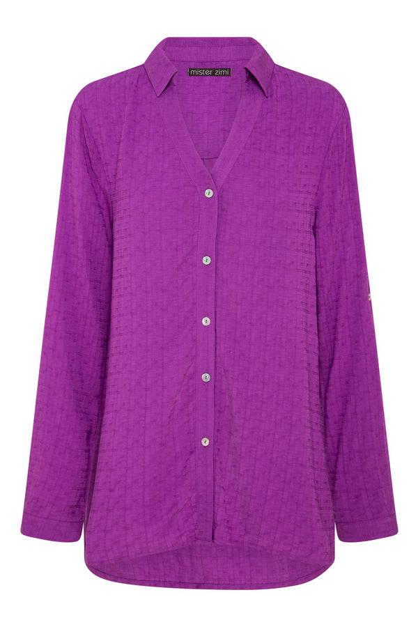 Phoebe Shirt In Grape