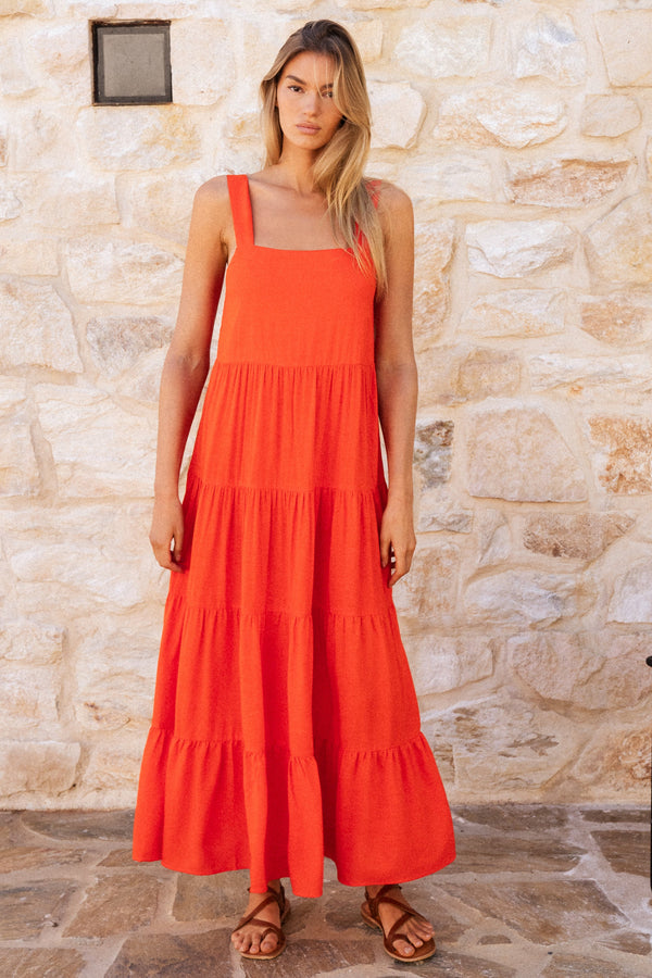 Sierra Maxi Dress In Spritz