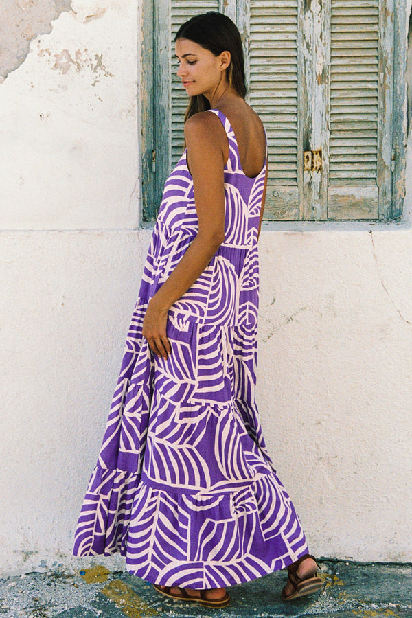 Winifred Maxi Dress In Scallop