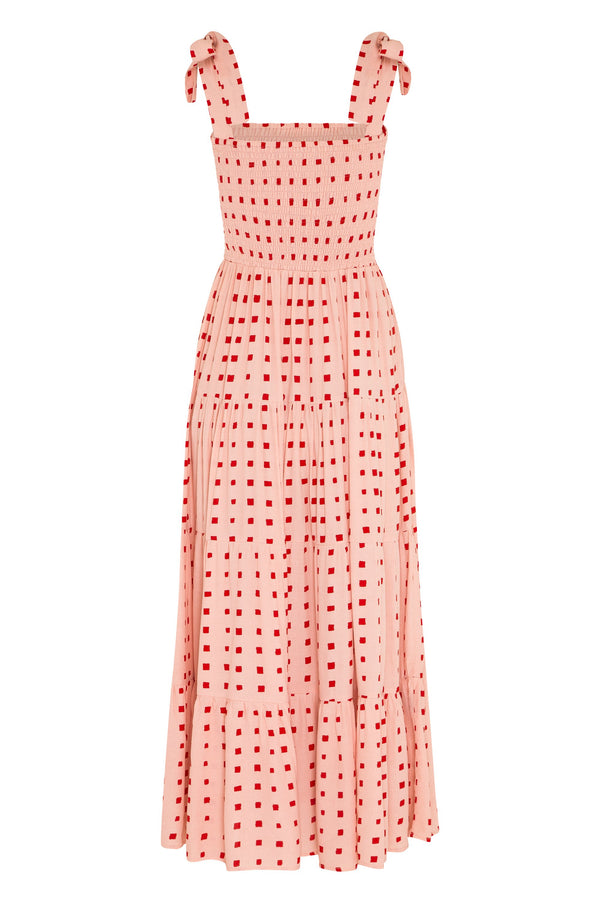 Savannah Tie Dress In Sunrise