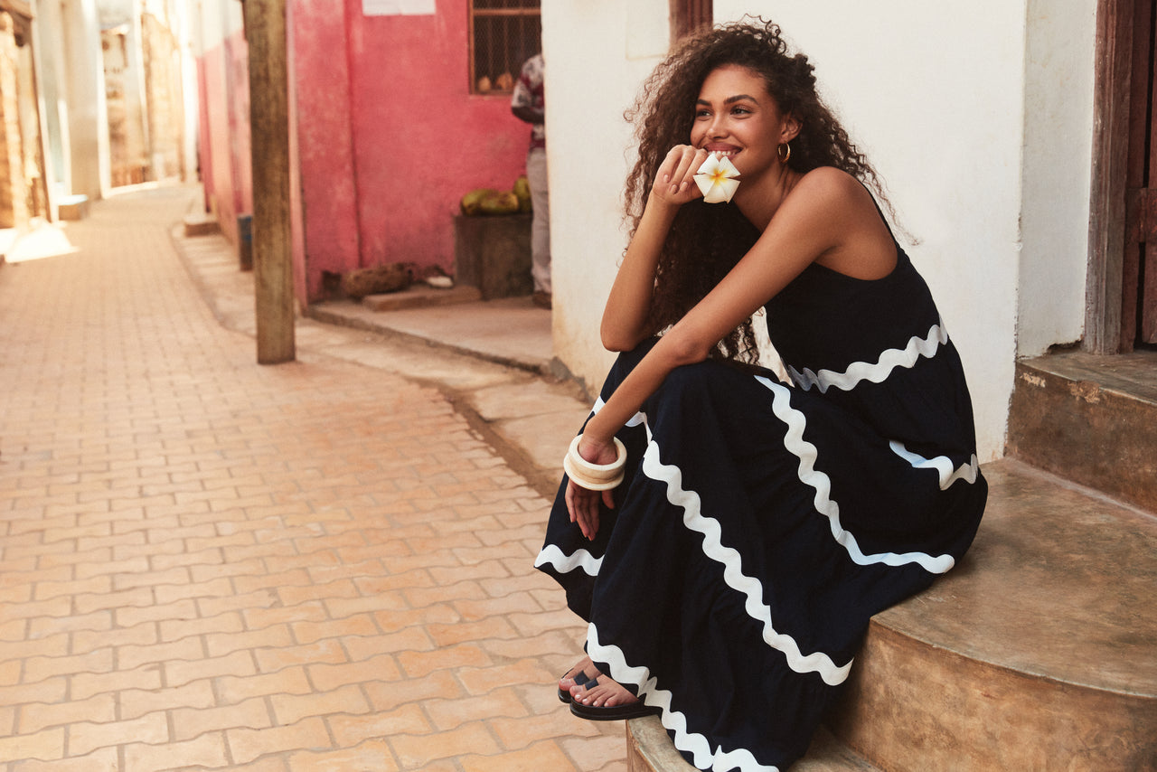 Lamu Tiered Maxi