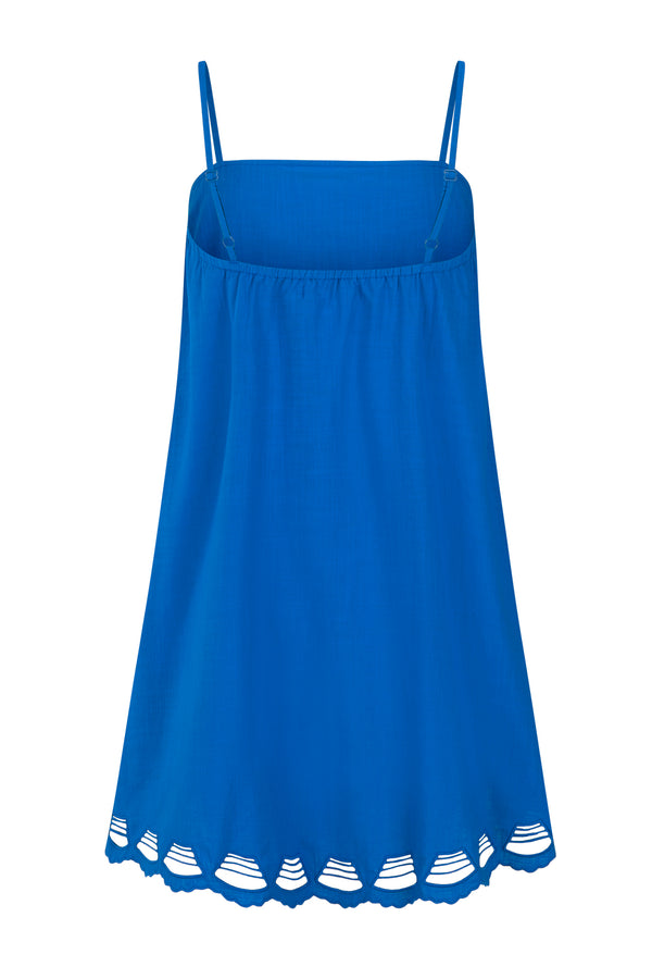 Ramie Mini Dress In Mykonos