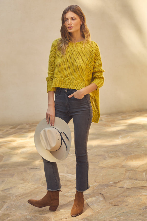 Binny Jumper In Chartreuse