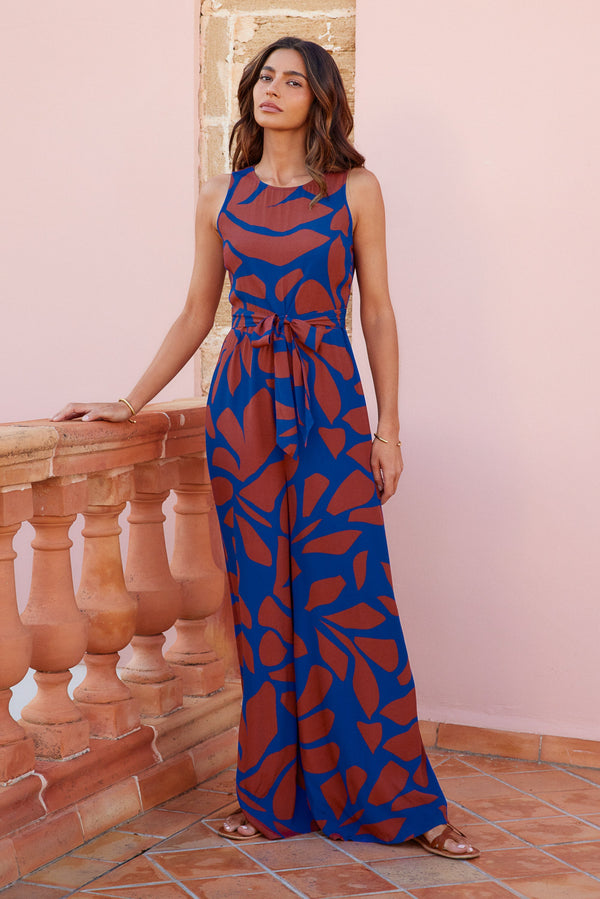 Selma Jumpsuit In Banksia