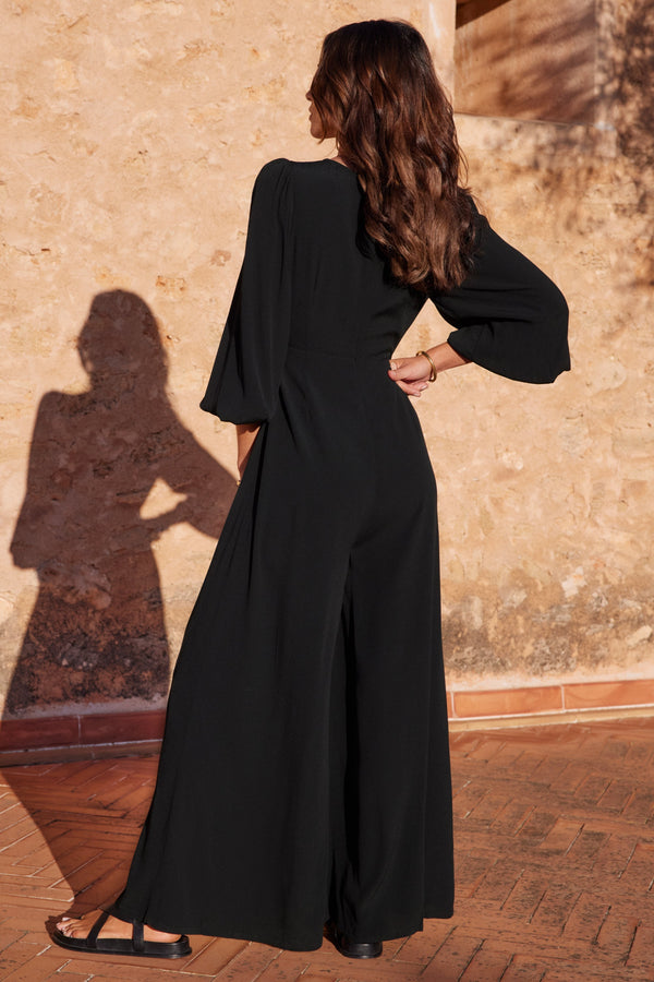 Jezebel Jumpsuit In Black