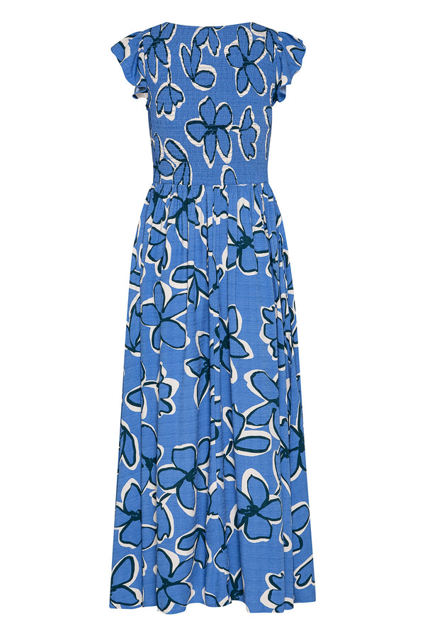 Abbie Dress In Bluebell