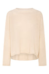 Jaz Knit Jumper In Creme