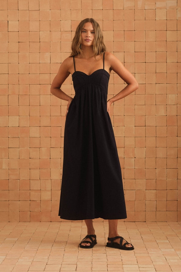Amalie Dress In Black