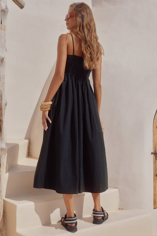 Amalie Dress In Black