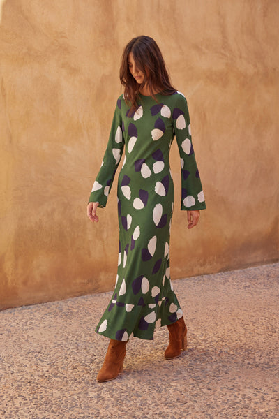 Anouk Dress In Verbena | Mister Zimi