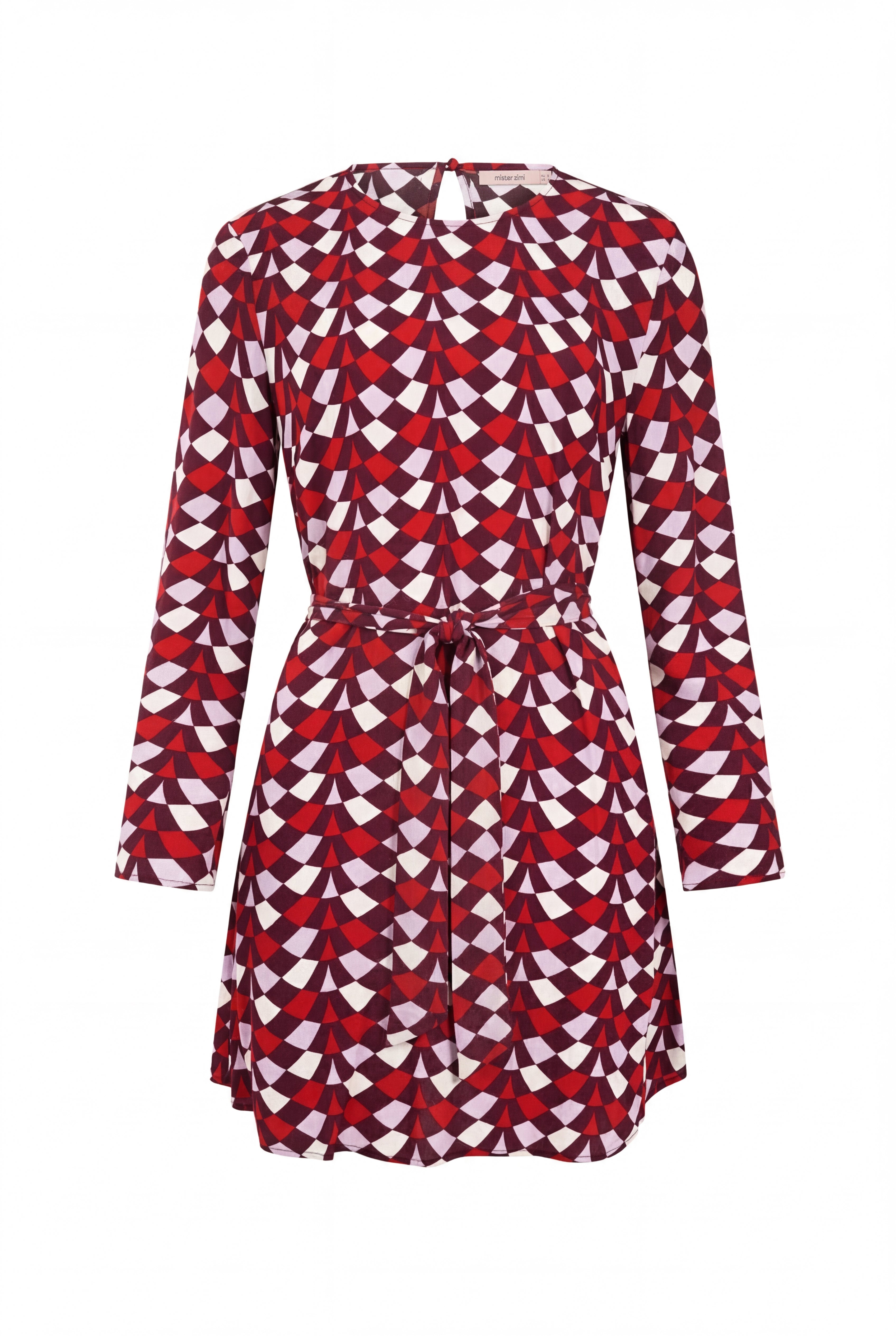 Anouk Mini Dress In Paprika Spice | Mister Zimi