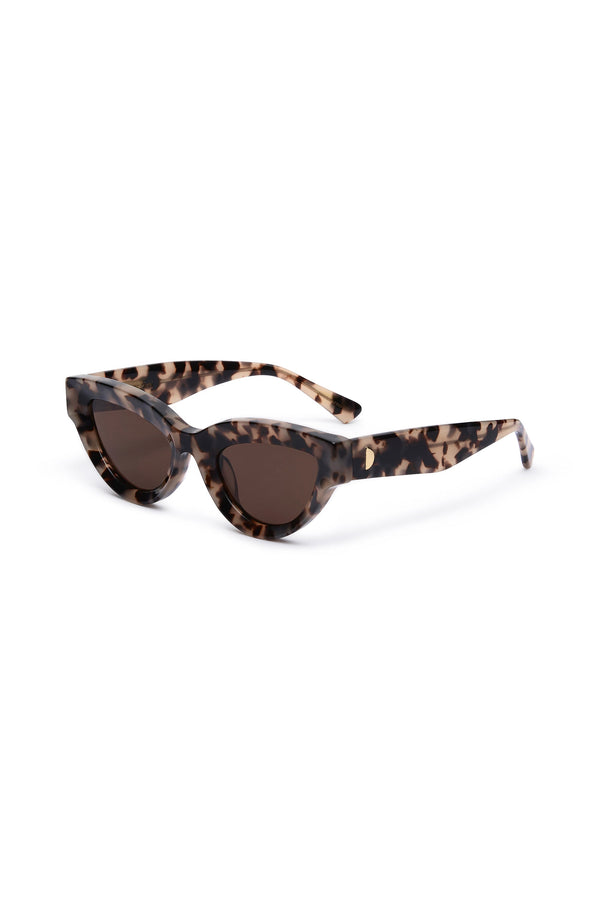 Babette Sunglasses In Milky Tort