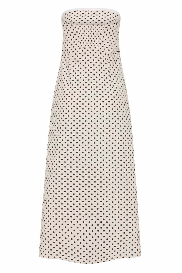 Gina Dress In Coco Spot