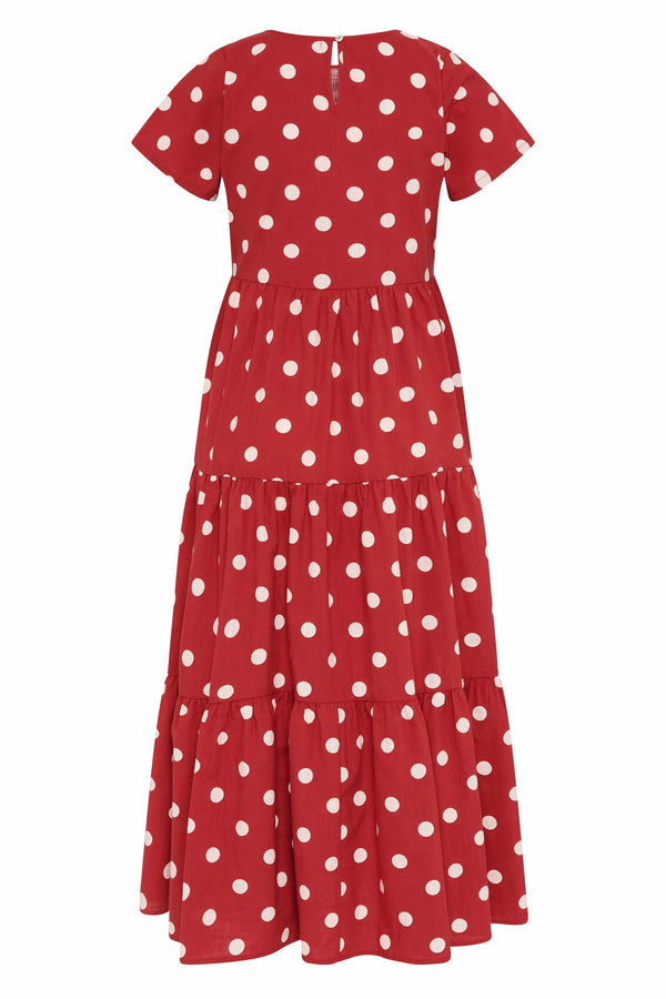 Mili Dress In Chilli