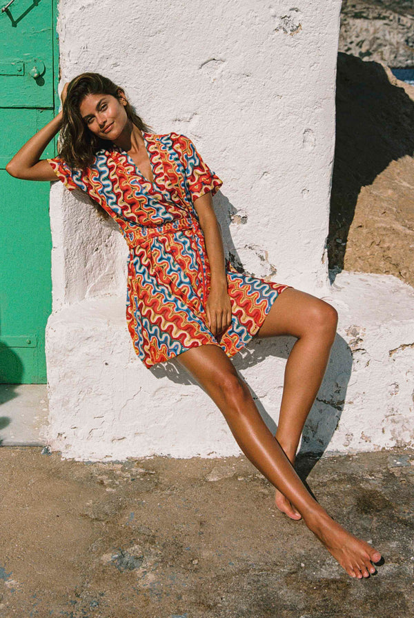 Beach Cover Up In Mojito