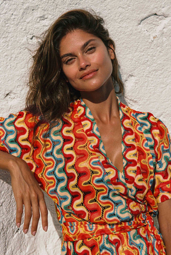 Beach Cover Up In Mojito