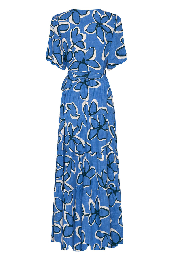 Bee Maxi Dress In Bluebell