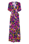 Bee Maxi Dress In Passionflower