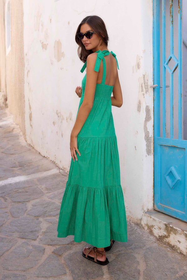 Bella Dress In Verde