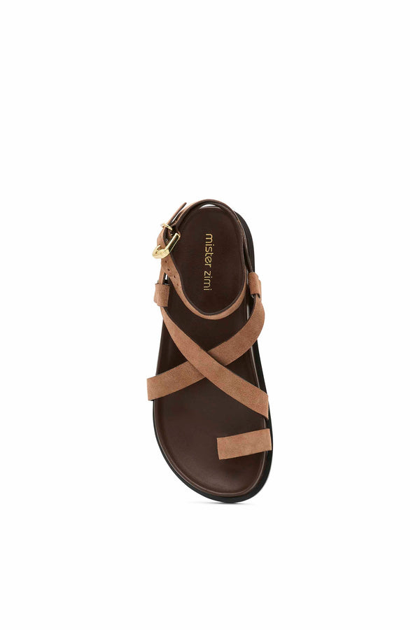 Bettie Sandal In Chestnut