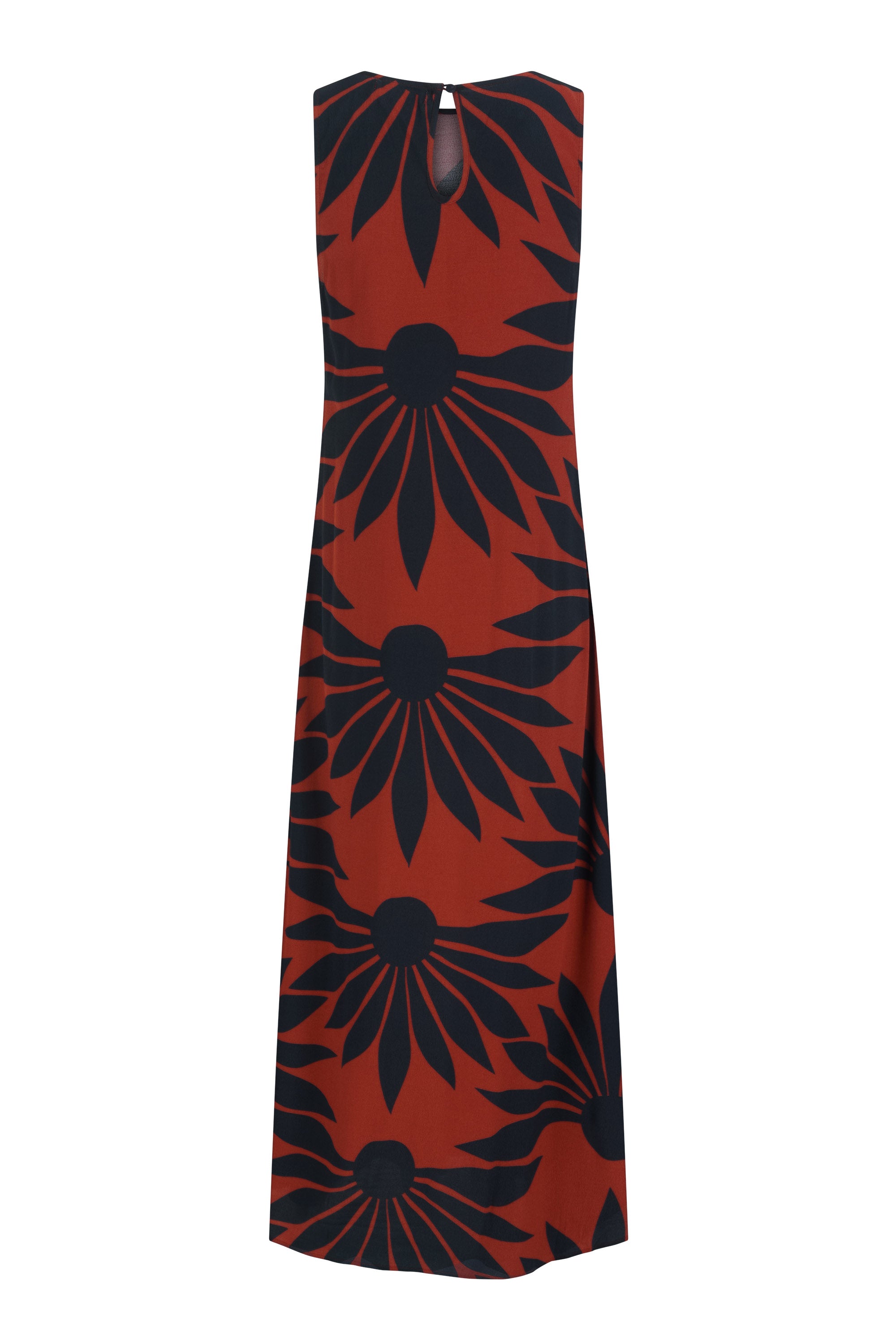 Binnie Dress In Chocolate Strawflower – Mister Zimi